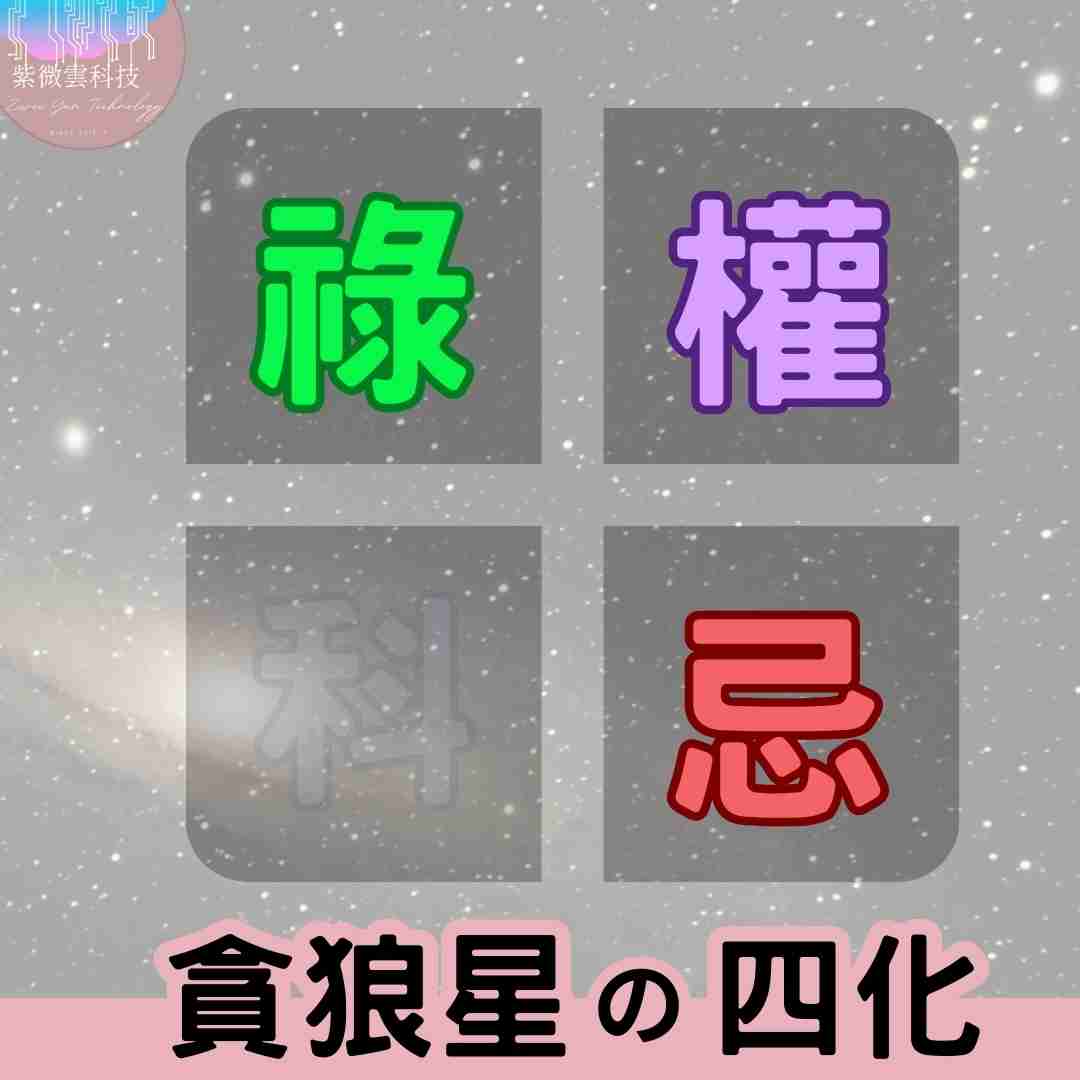 貪狼星四化